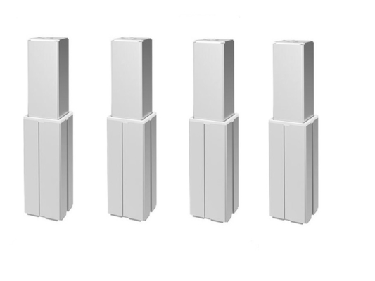 2-Stage DC Motor Aluminum Actuators Telescopic Lifting Columns