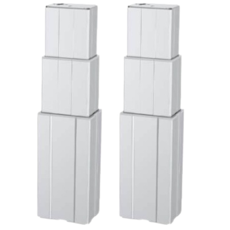 24VDC 200KG Max. Thrust 3 Stages Electric Lifting Column Remote Control System